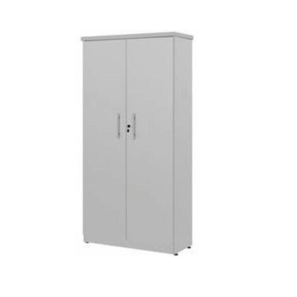 (FAM001) ARMÁRIO ALTO EM MDF COM 2 PORTAS E 3 PRATELEIRAS INTERNAS COM CHAVE