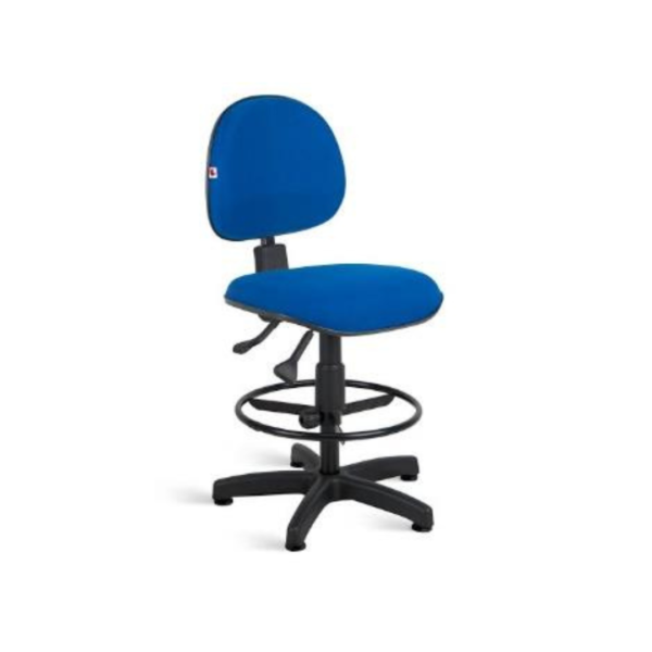 (FCG011) CADEIRA SECRETÁRIA GIRATÓRIA CAIXA EXECUTIVA COM BACK SYSTEM E BRAÇO T REGULÁVEL