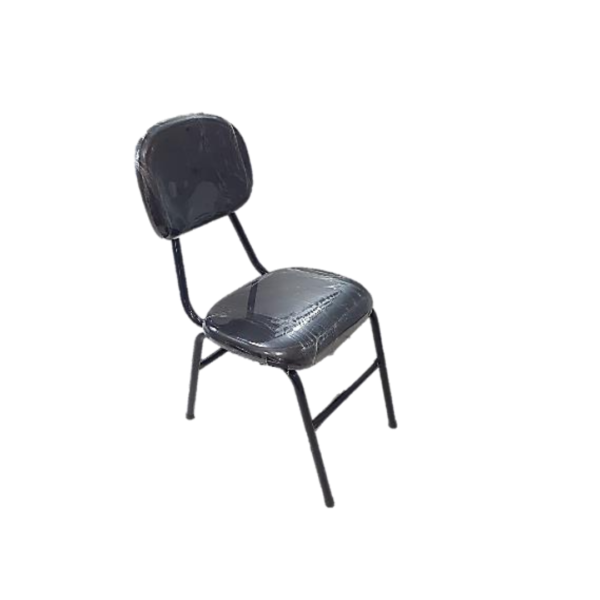 (FCF021) CADEIRA SECRETÁRIA ESTOFADA LAMINADA, PLASTIFICADA
