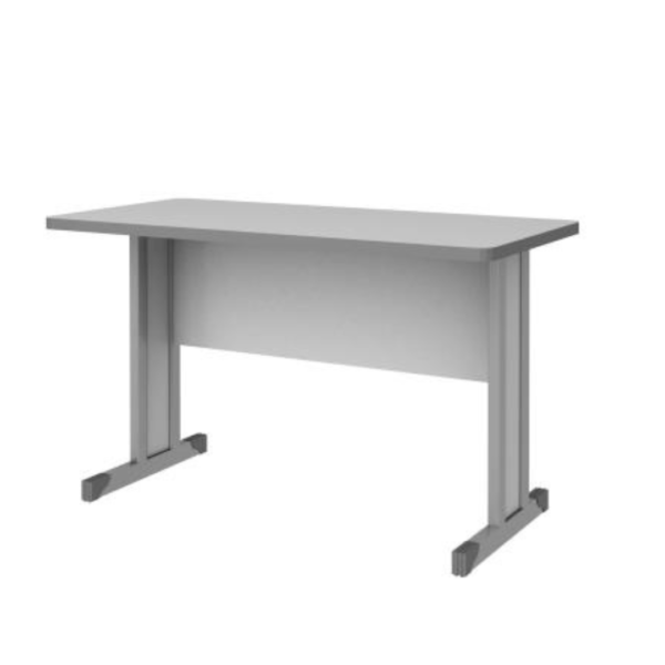 (FM012/2) MESA PARA ESCRITÓRIO EM METALON 50X30 COM PERFIL
