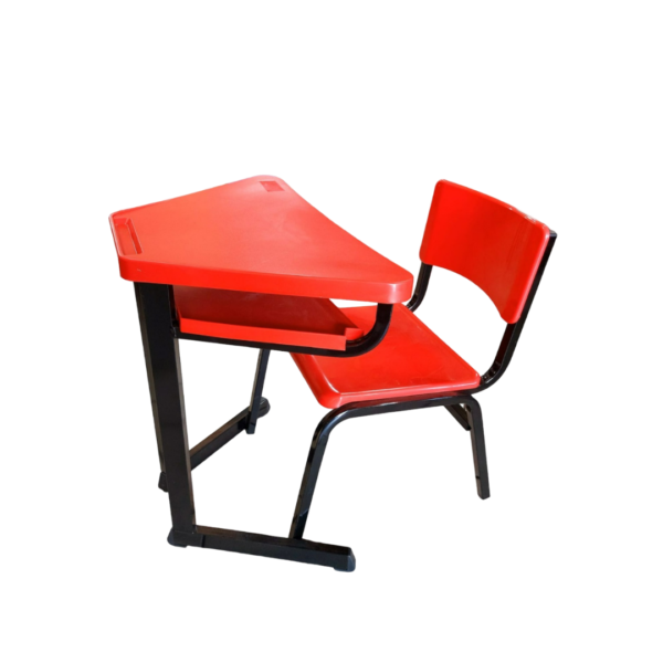 CONJUNTO TRAPEZIODAL EM POLIPROPILENO INFANTIL COM SUPORTE PARA LIVROS - TPZ01