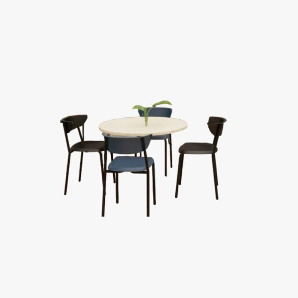 Conjunto de Mesa Bit com 4 lugares