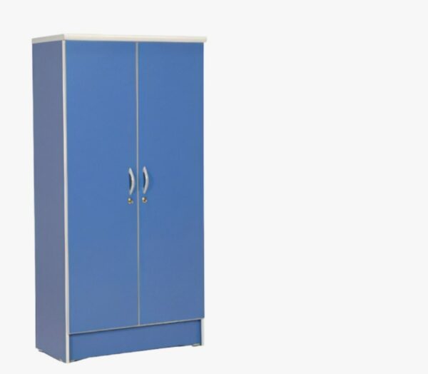ARMÁRIO ALTO EM MDF 2 PORTAS COM CHAVE - MED:1.60X0.90X0.42M
