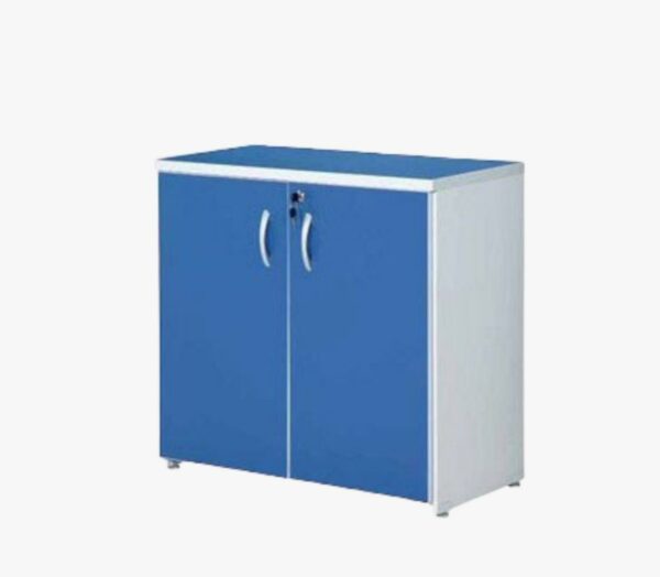 ARMÁRIO BAIXO EM MDF 2 PORTAS COM CHAVE - MED:0.94X0.84X0.42M