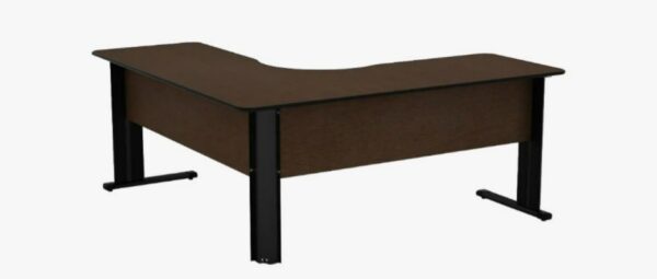 MESA DELTA EM MDF PARA ESCRITÓRIO - MED: 1.30X1.30X0.60X0.75M (LLPA) - FM033